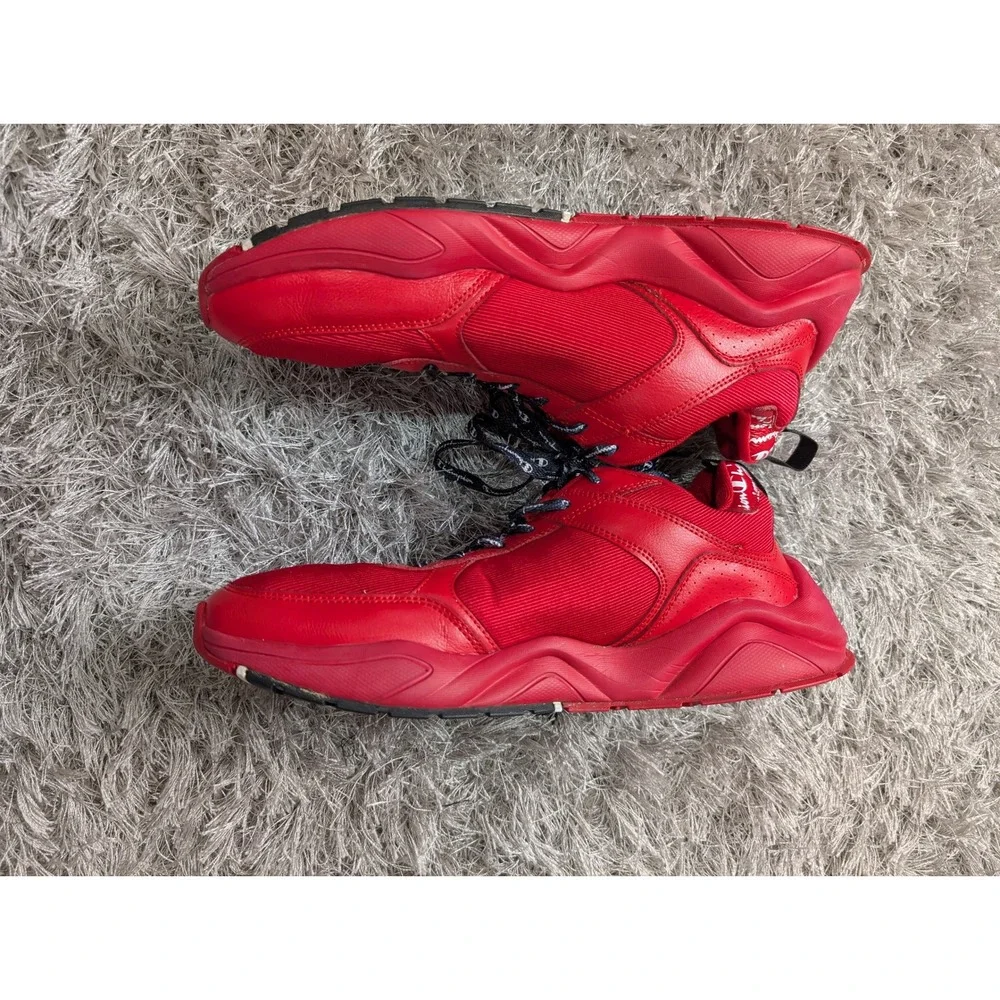 Champion 93Eighteen King Red Leather Sneakers Mens 11.5 CMS10026M